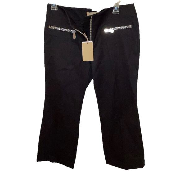 Michael Kors Collection Italy Black Pants Resort 2019 NWT MSRP $795 Size 2